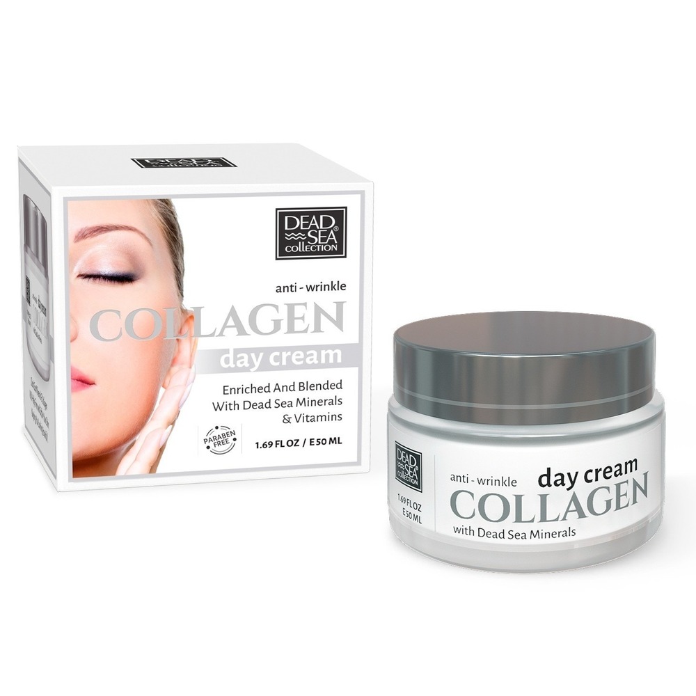 Dead Sea Collection Collagen Anti-Wrinkle Day Cream Anti Aging Skin Care
